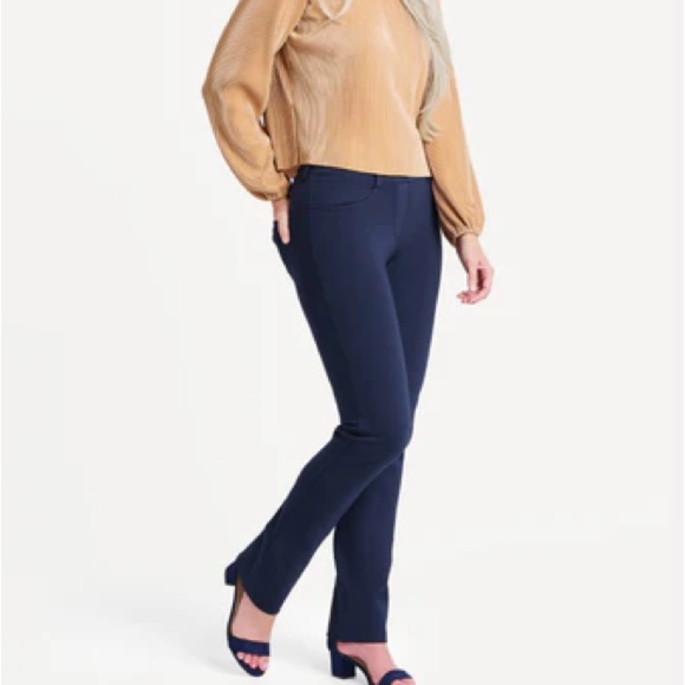 Betabrand Classic Straight Leg Pants